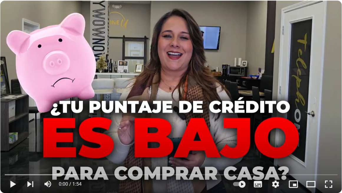 Tu puntaje de crédito es bajo para comprar casa?
